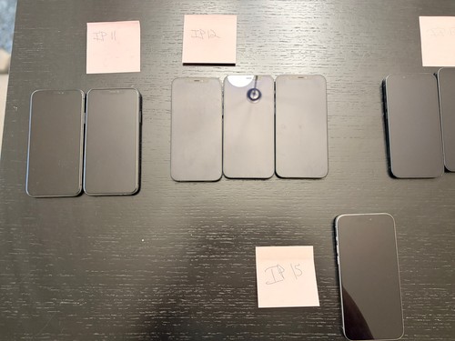 Lot apple iphones - lot,