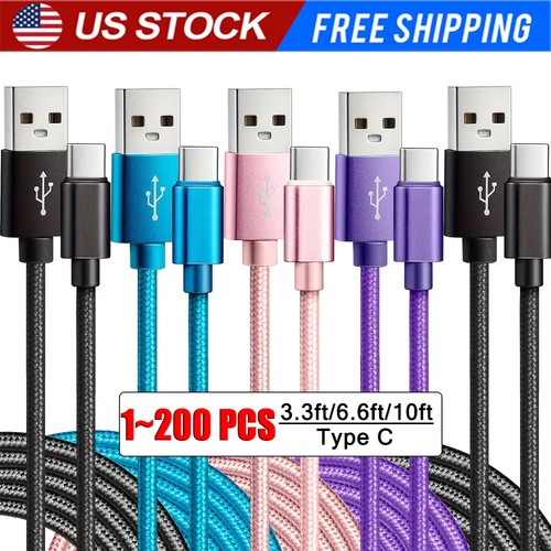 Braided usb type - usb, type-c